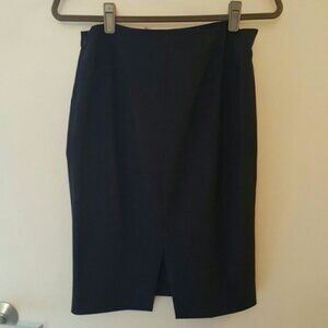 Elie Tahari size 4 navy pencil skirt